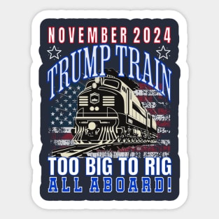 Trump Train 2024 Sticker